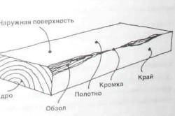 устройство пиломатериала